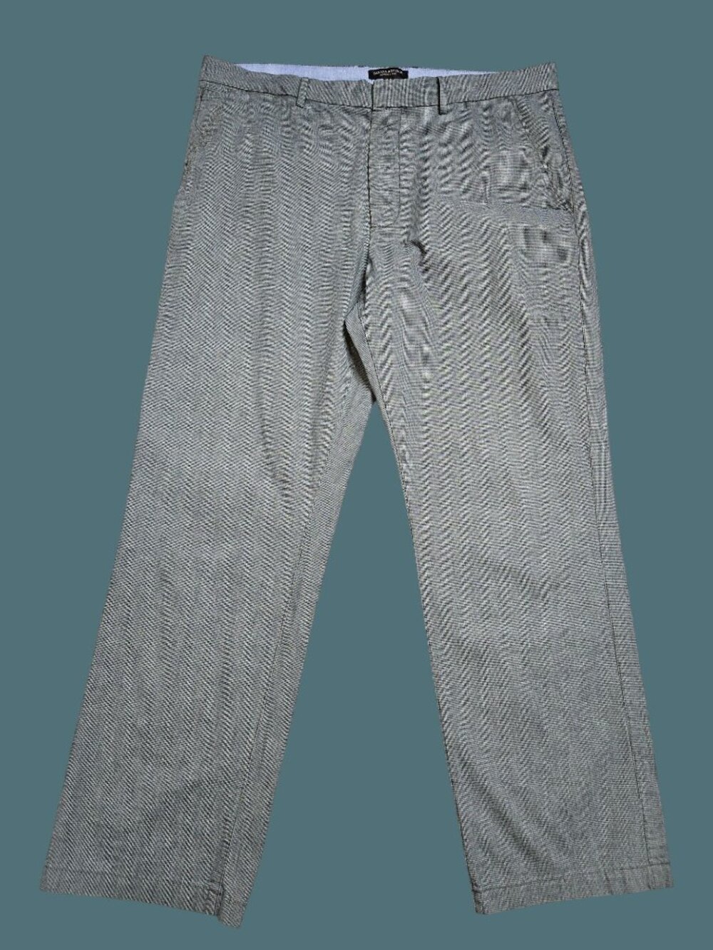 Banana Republic Cotton Kentfield Pant Charcoal Grey Men Size 38x32